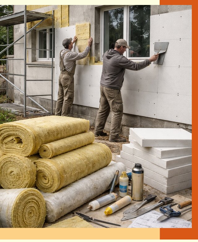 Утепление домов в Красном Сулине под ключ от 4287 руб/м2 | Профессионально — ТепломастерКрл