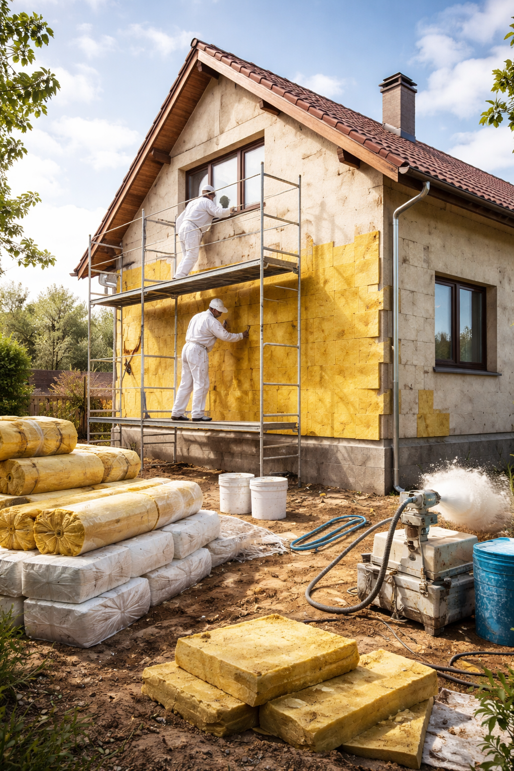 Профессиональное утепление домов в Красном Сулине — тепло, надежность, экономия