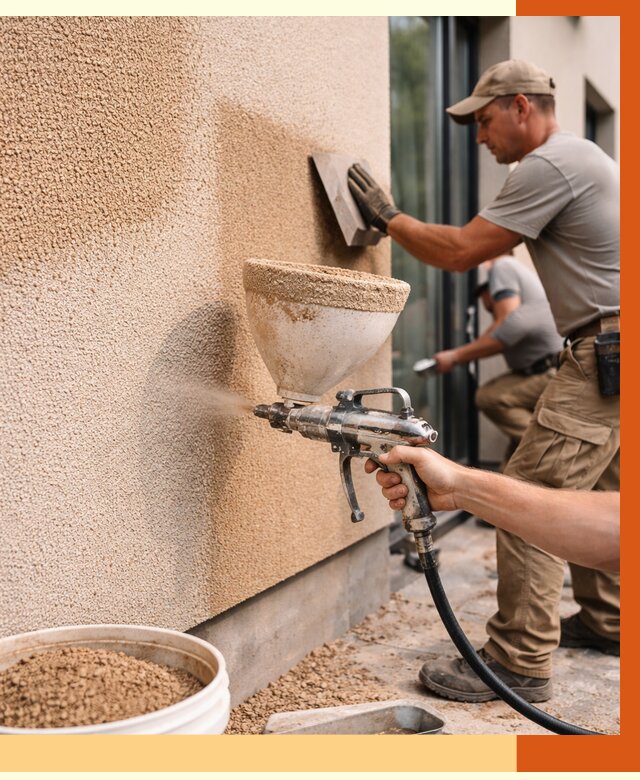 Утепление фасада жидкой пробкой в Красном Сулине от 4899 руб./м² под ключ | ТепломастерКрл